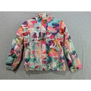 Roxy‎ Girls DryFlight Jetty Snow Jacket Puffer Multicolor Print Size 10